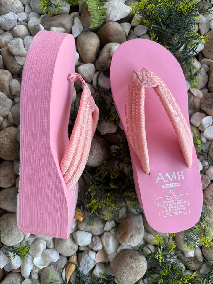 Wedge summer sandals