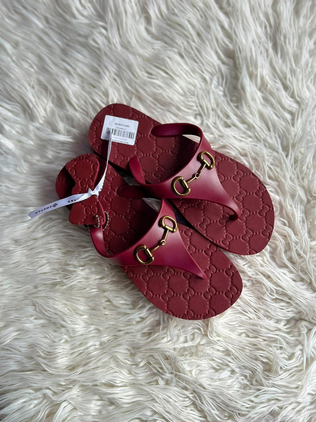 Summer wedge brand sandals