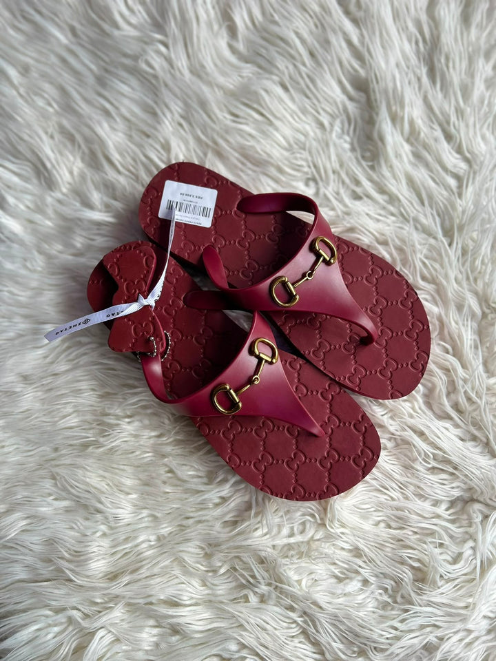 Summer wedge brand sandals