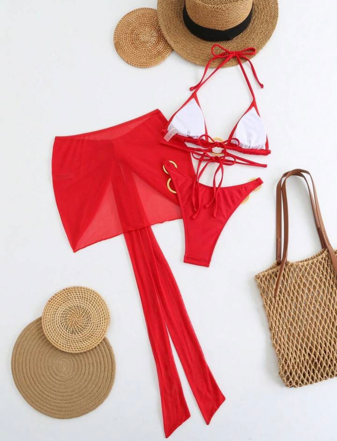 Sultry 3pc bikini swimwear set