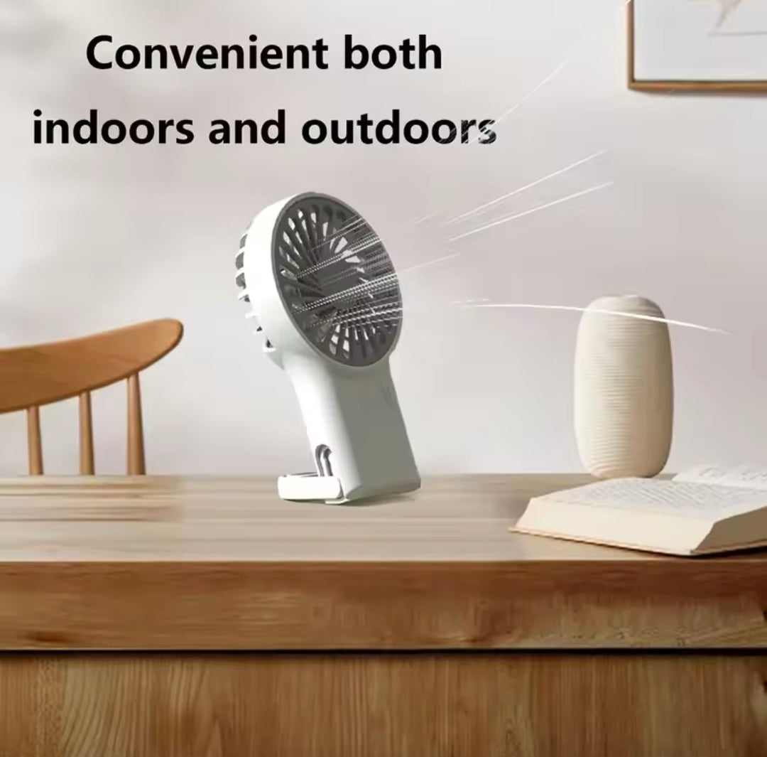 Portable Handheld Fan – Lightweight Rechargeable Cooling Fan
