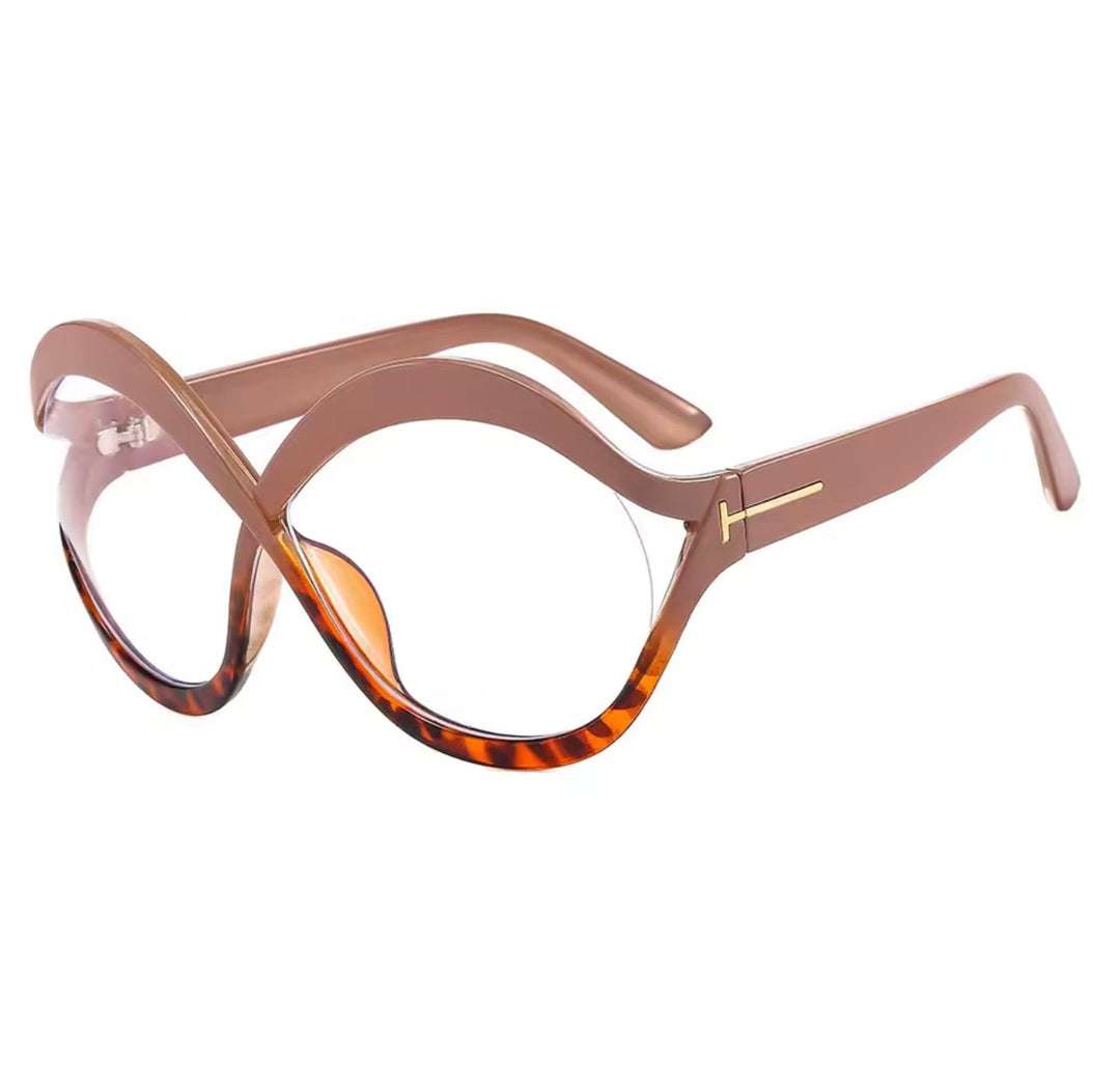 Round oversized sunglasses