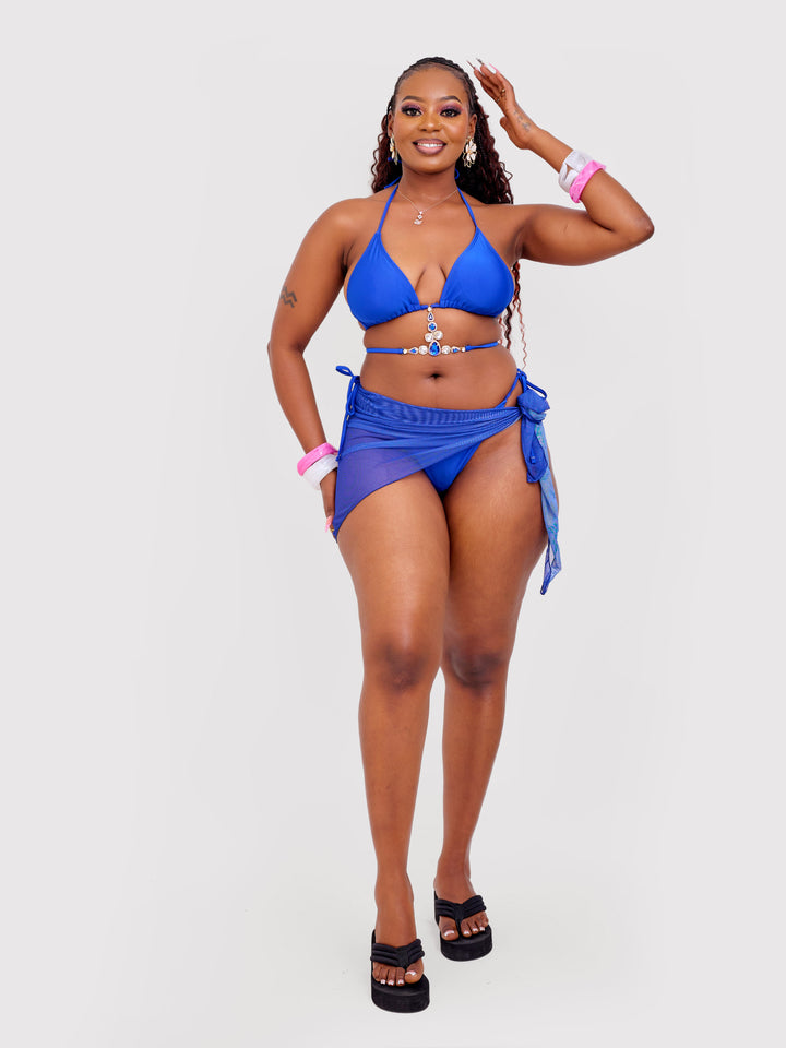 Rhinestone 3pc bikini
