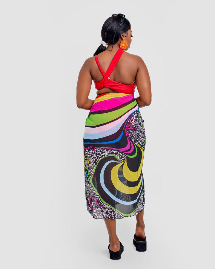 Multi-colored sarong
