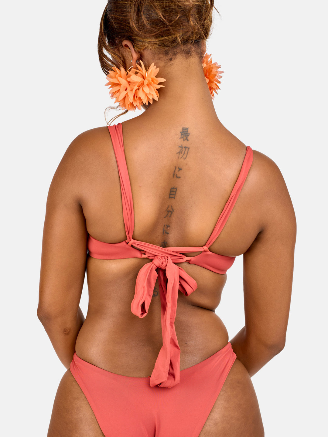 Tie-back bikini