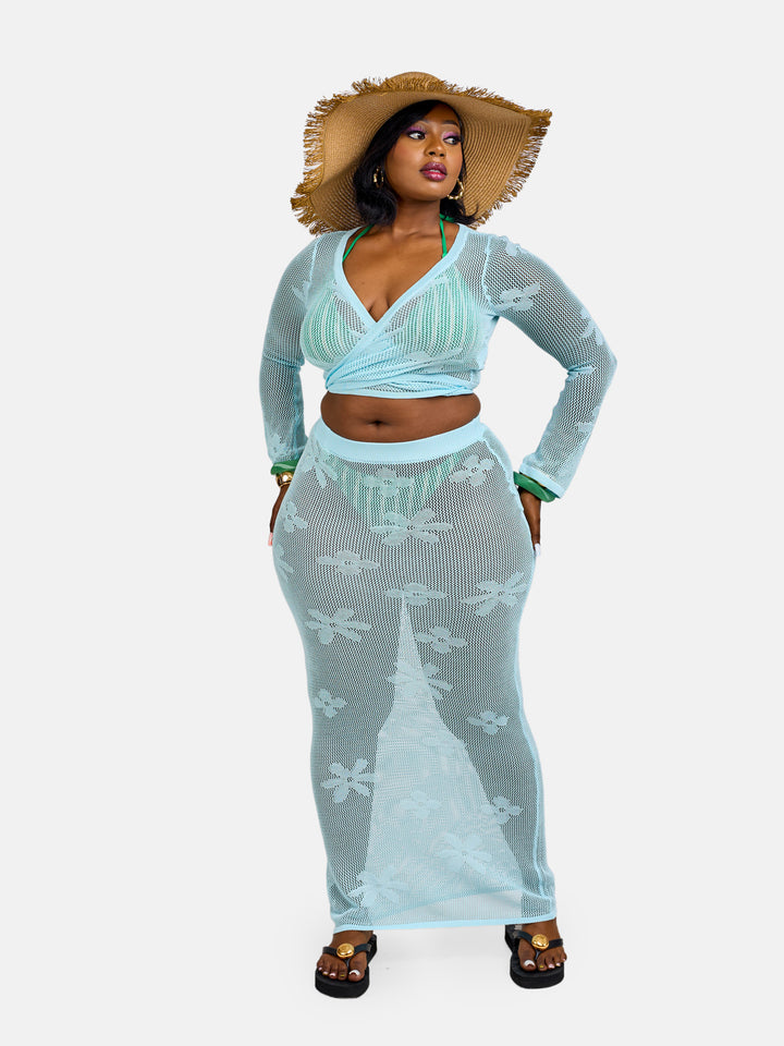 2pc knit vacation set
