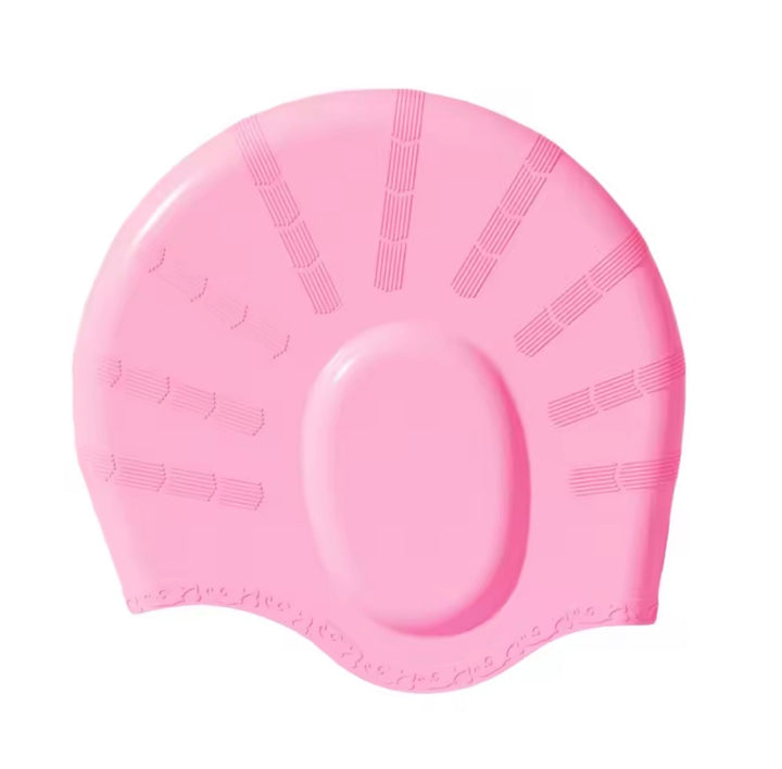 Stretch Swim Silicon Cap – Comfortable, High Elasticity, Ears Protection, Large Silicone Swim Cap