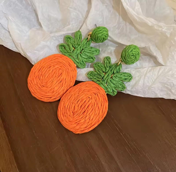 Pineapple earrings
