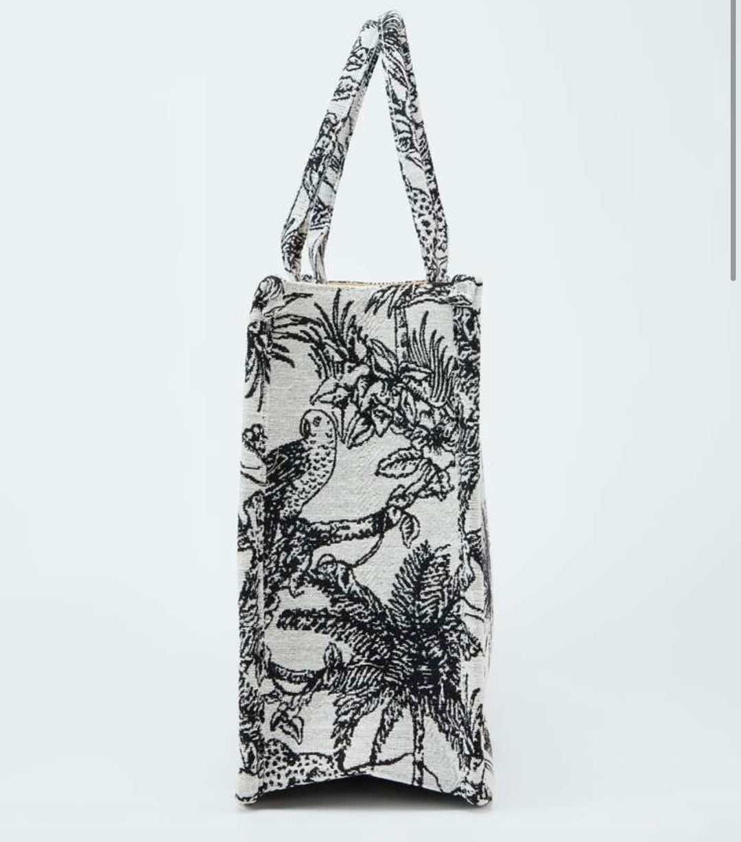 Summer book tote bag