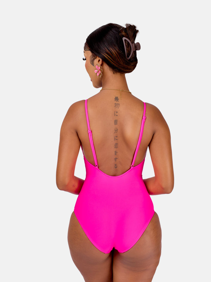 Out-of-office one piece swimsuit