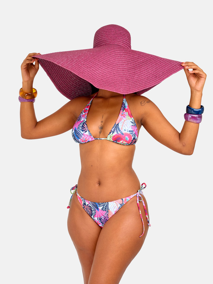 Floral printed  bikini