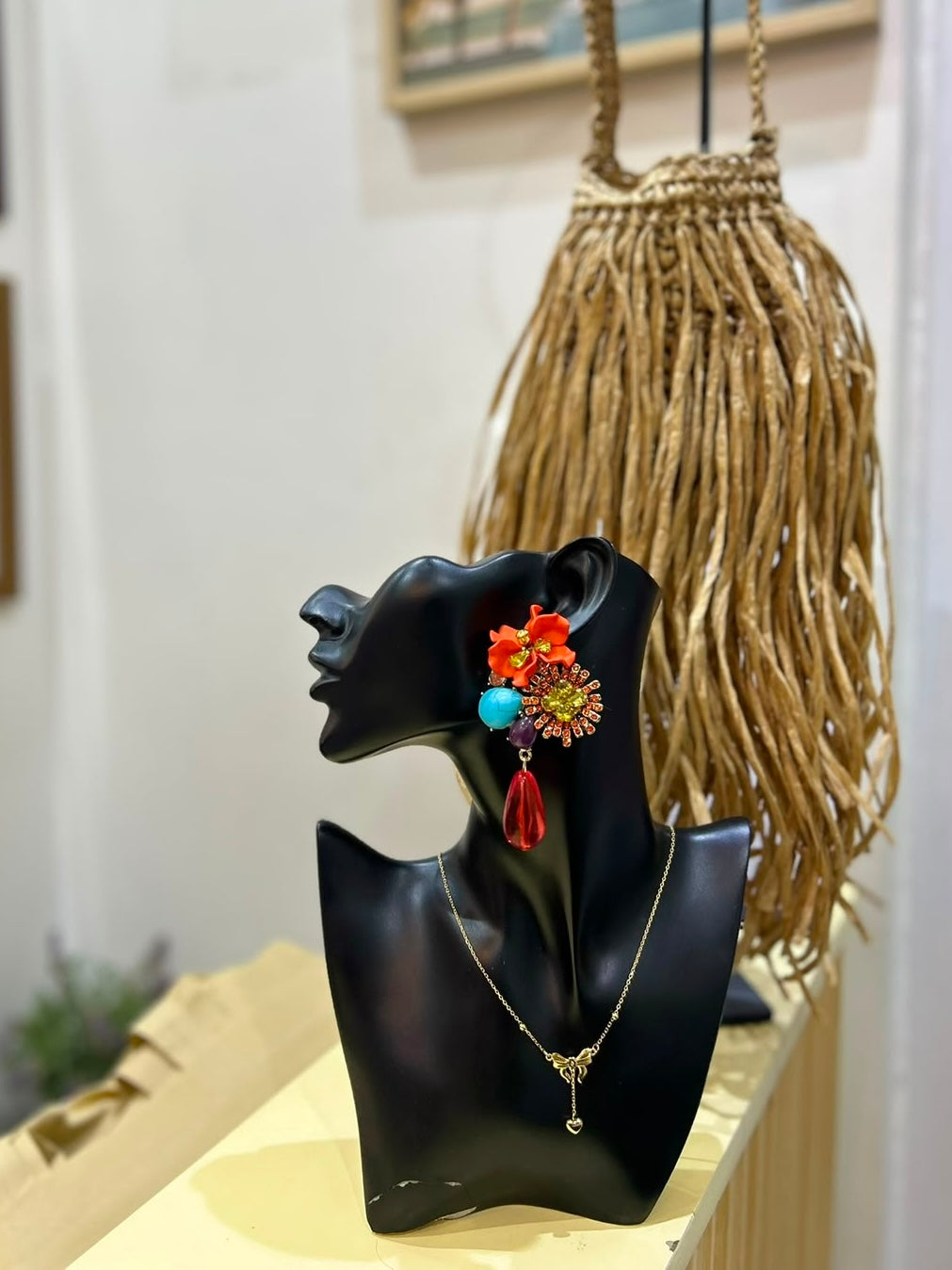 Summer statement earrings