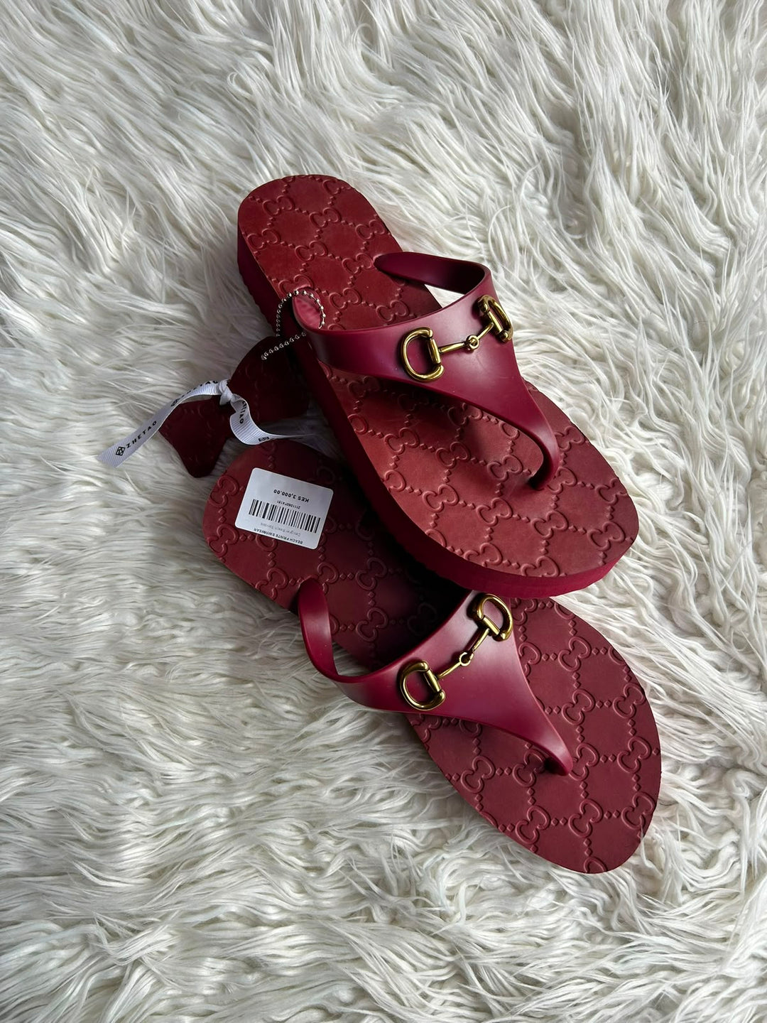 Summer wedge brand sandals