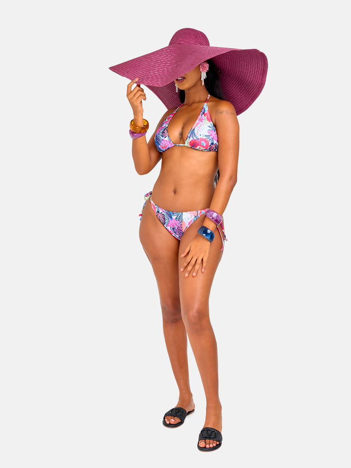 Floral printed  bikini