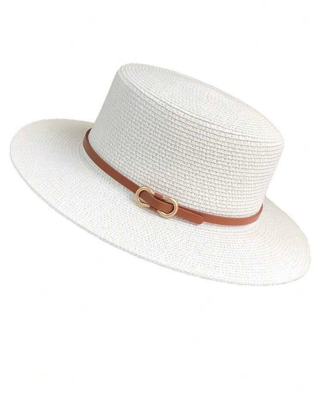 Belted french style fedora