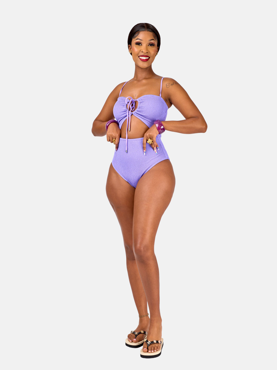 Ribbed sexy one piece