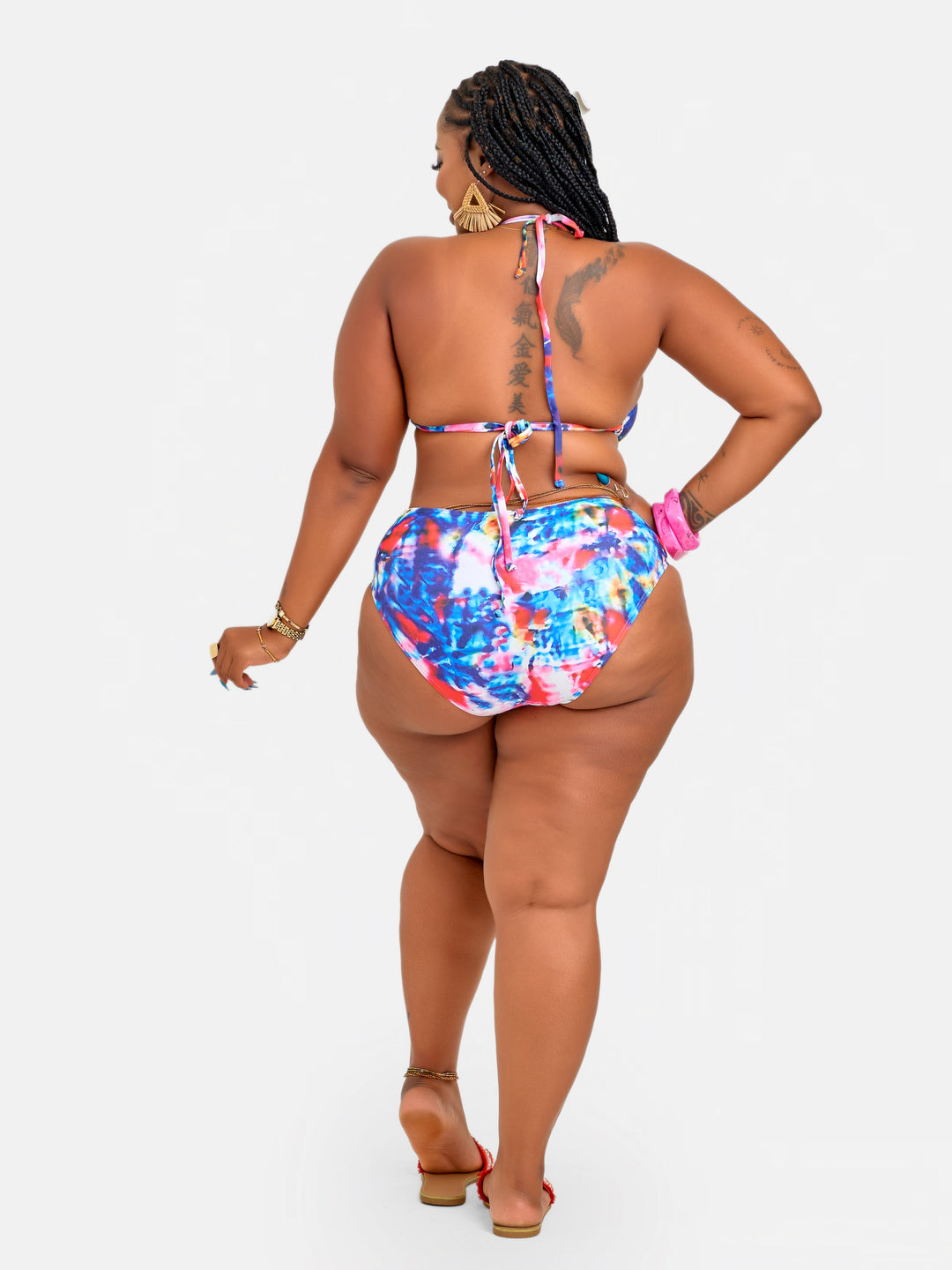 Plus size flattering bikini