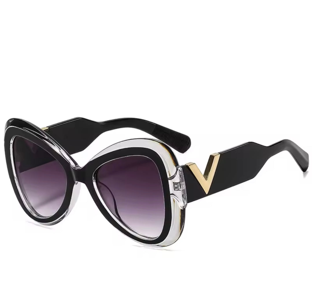 Big Frame cat-eye sunglasses