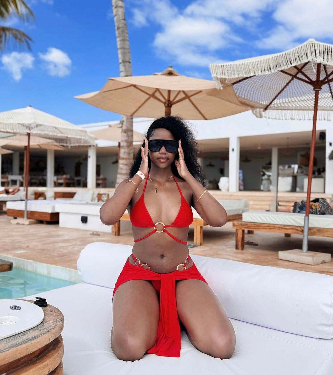 Sultry 3pc bikini swimwear set