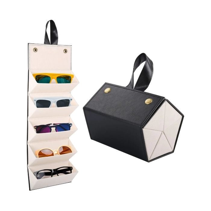 5 slot sunglass organizer