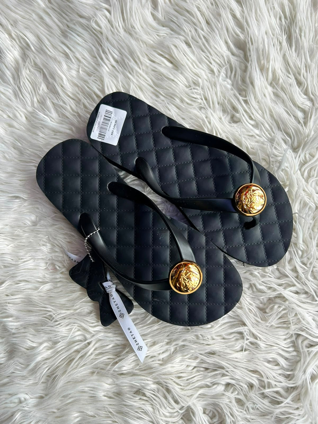 Summer wedge brand sandals