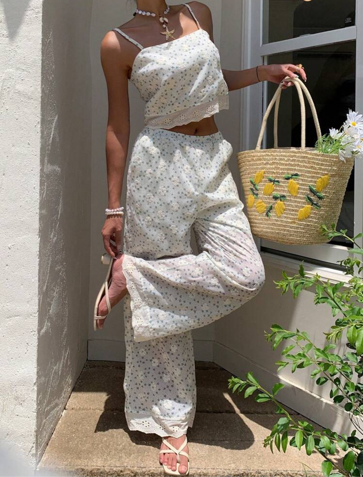 Lemon zipped tote bag