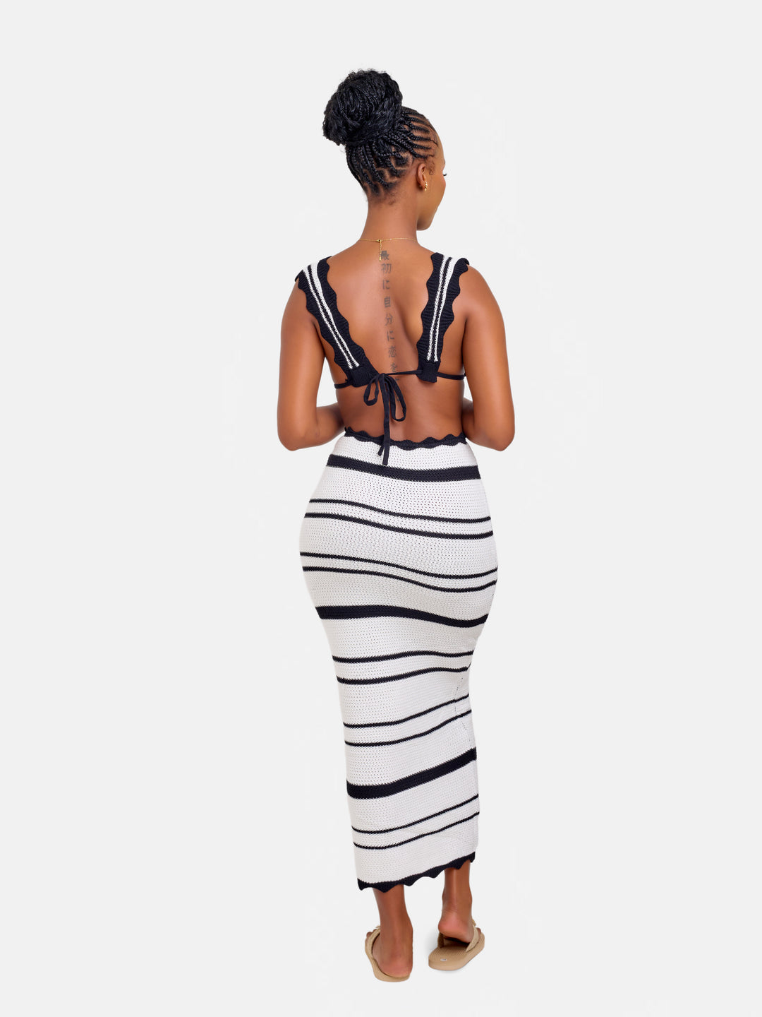 2pc knit skirt set coord outfit