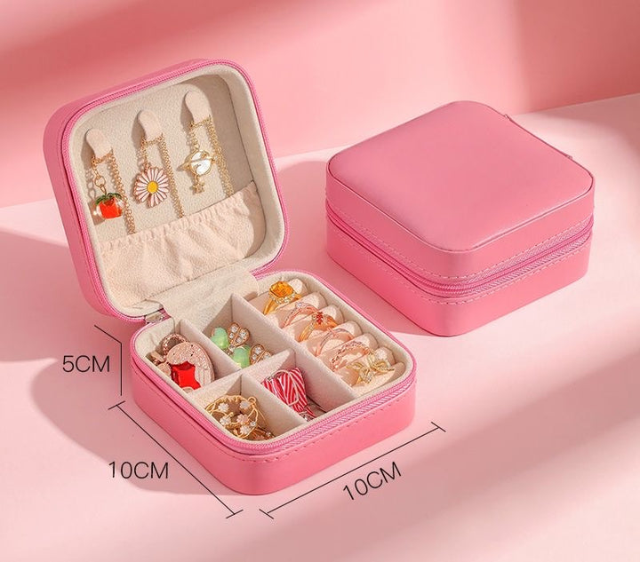 Mini jewelry box organizer
