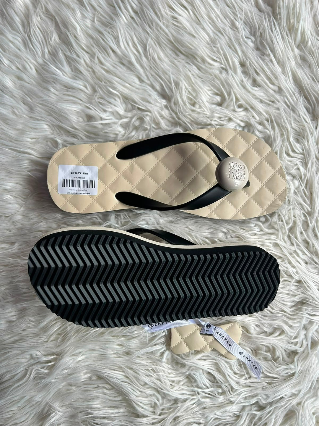 Summer wedge brand sandals