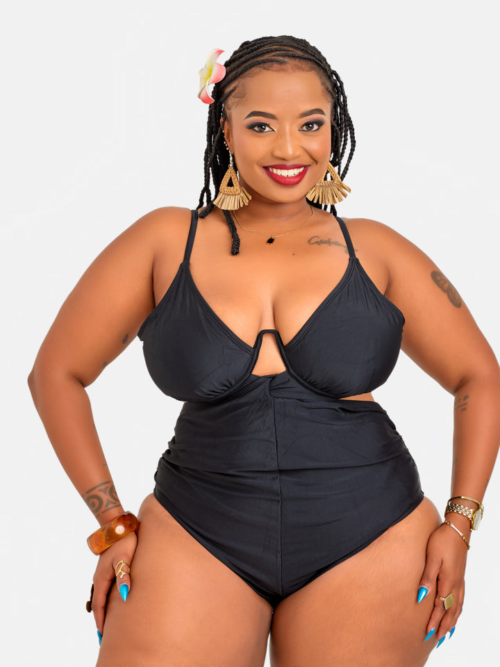 Sculpting curve-enhancing one piece