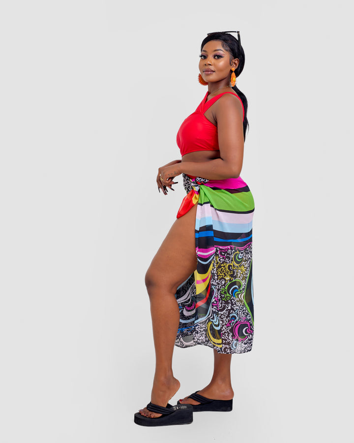 Multi-colored sarong