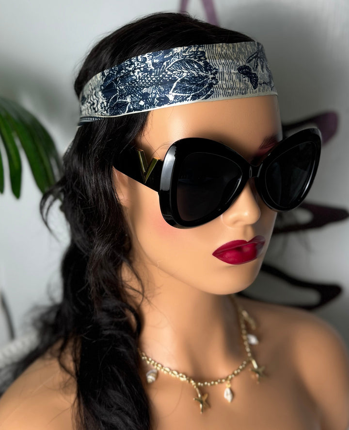 Big Frame cat-eye sunglasses