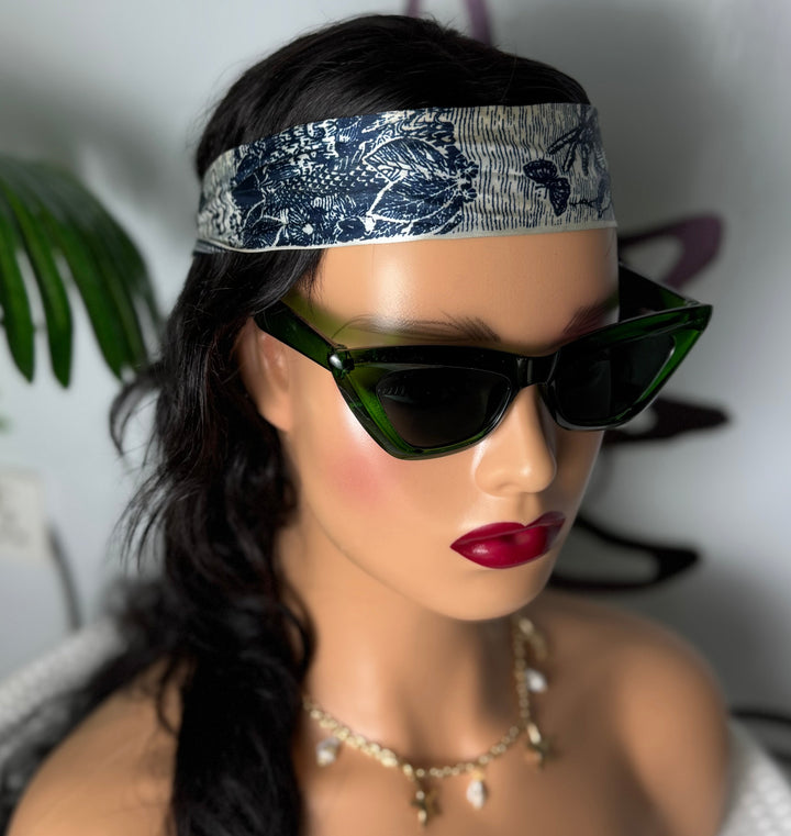 Retro cat-eye sunglasses