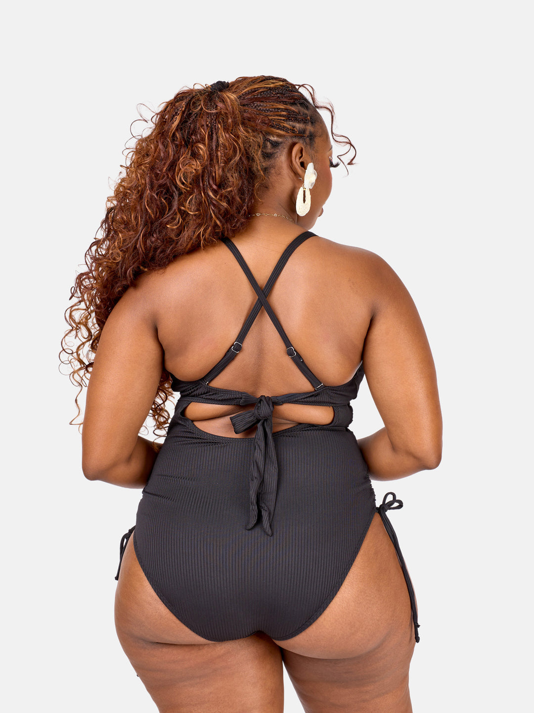 Twist cut-out monokini