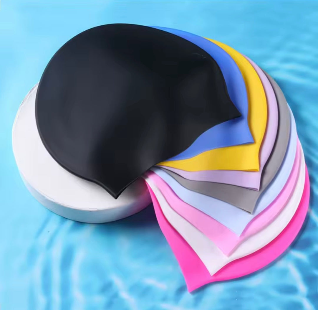 Comfortable, High Elasticity Silicone Swim Cap