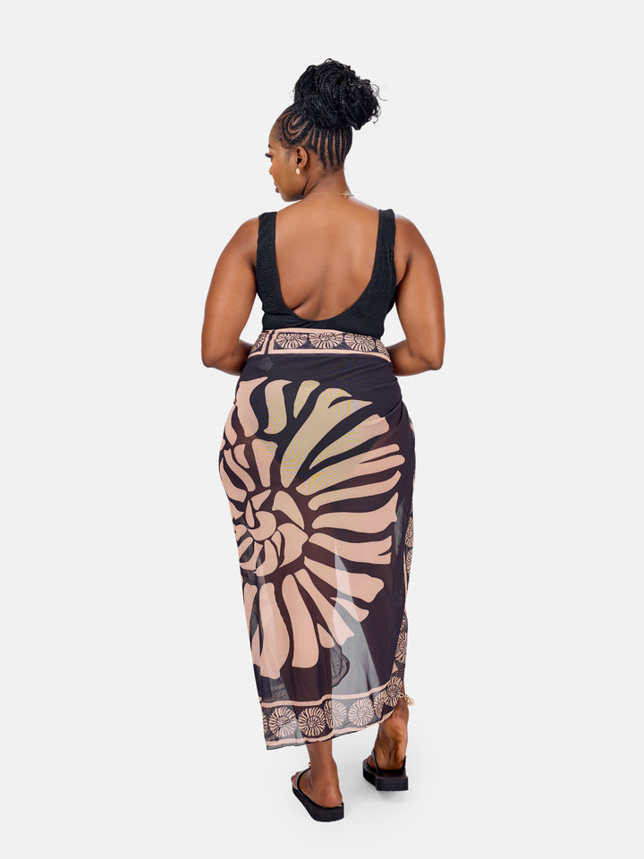 Classy one piece with sarong