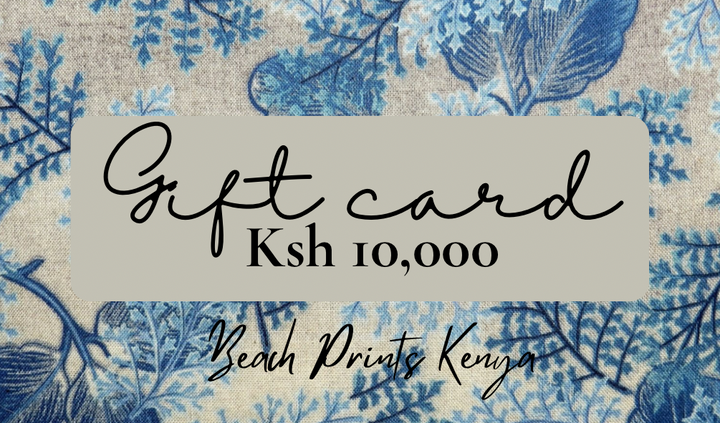 Beach Prints Kenya Gift Card